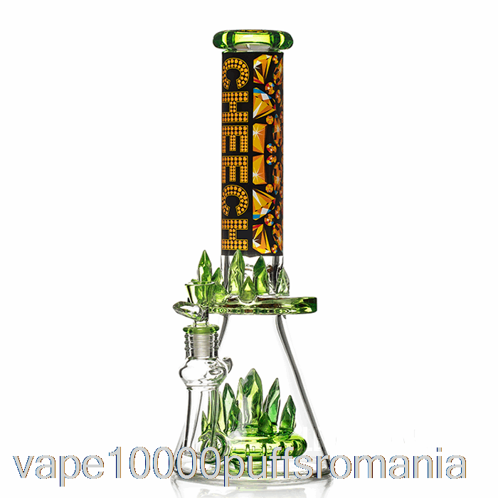 Vape Romania Cheech Sticla Doar Stiu Ca Stralucim Bling Bling Bong Verde